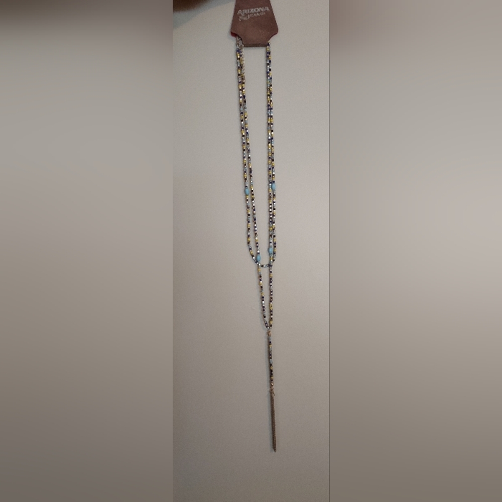 Vintage Arizona Jean's Co women's beaded necklace NWT